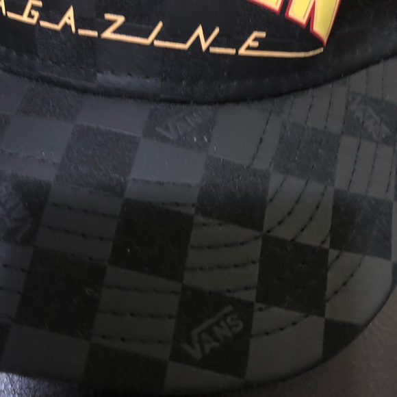 Rare  limited edition Thrasher magazine X Vans ball cap hat unisex - Picture 2 of 7